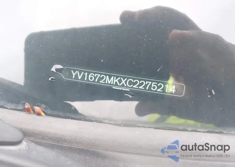 2012 Volvo C30 T5 z USA, uszkodzony, nr VIN YV1672MKXC2275214